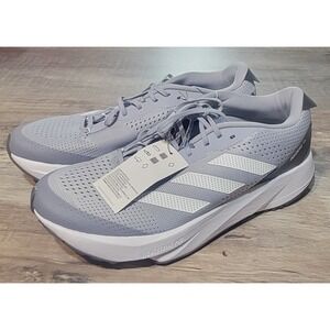 Adidas Adizero SL Mens 11 Running‎ Shoes Silver Gray White Lightstrike Pro New